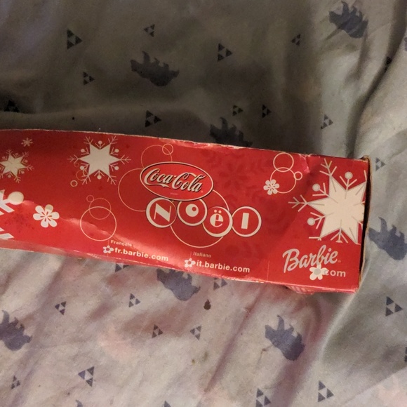 Coca Cola Noel Barbie Original Coca Cola Christmas Barbie - Picture 13 of 16